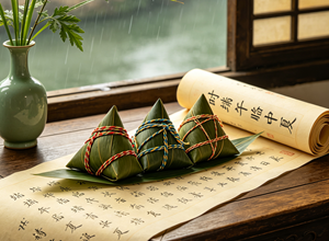 宋代端午节的解粽赌酒：李清照南渡后的端午帖与未亡人的“仪式感”