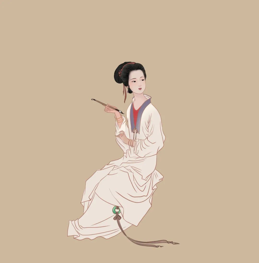 李清照&nbsp;&nbsp;&nbsp;郭亚梅&nbsp;插图