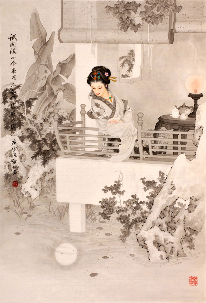 李清照画像