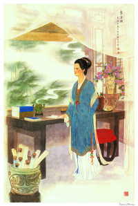 刘福芳《李清照画像》